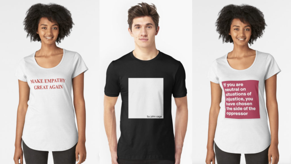 redbubble moda sostenibile