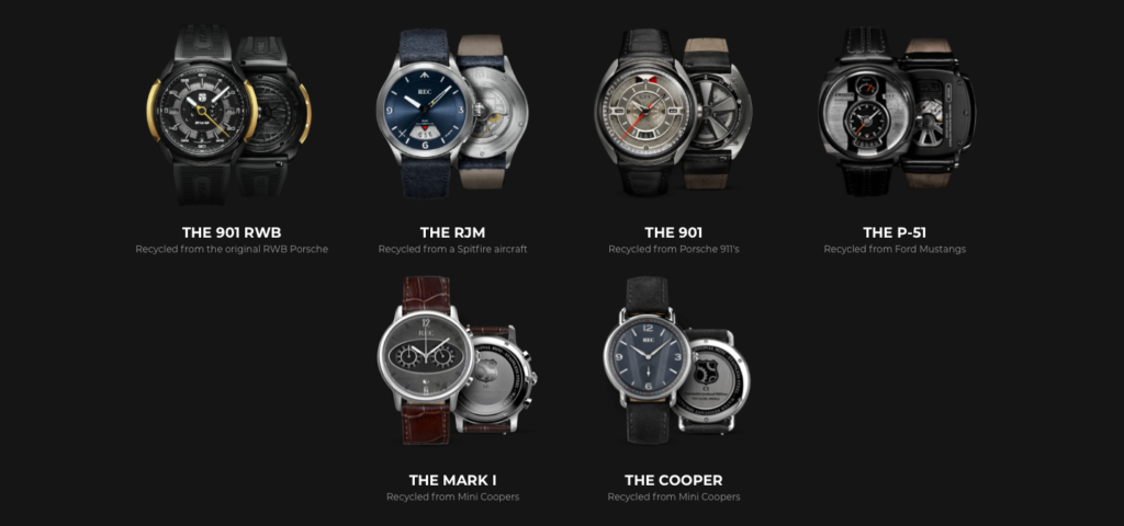 moda sostenibile uomo orologi rec