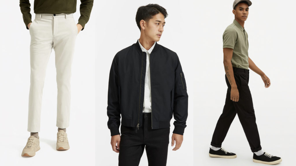moda sostenibile uomo Everlane