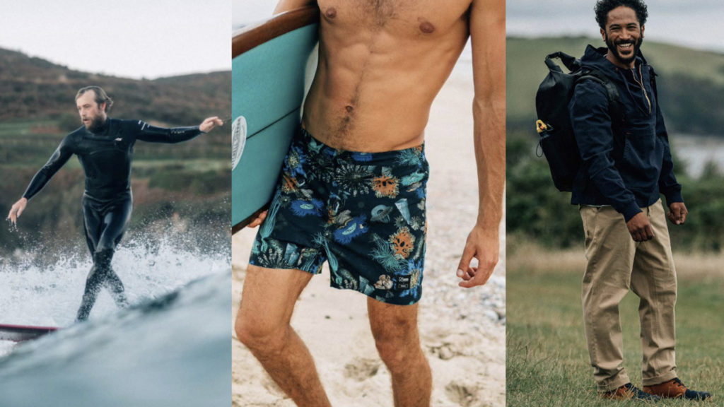 moda sostenibile uomo moda mare