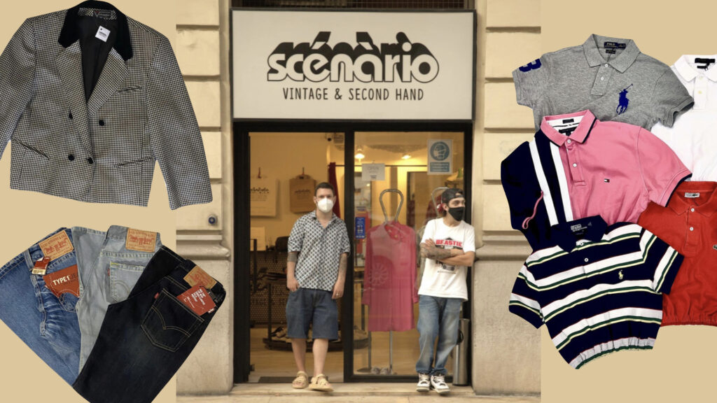 scenario vintage store- Moda sostenibile a bari