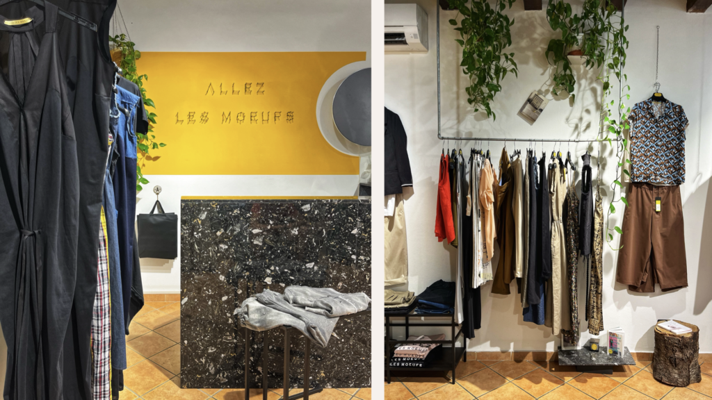 moda sostenibile a Verona Allez Les Moeufs Boutique