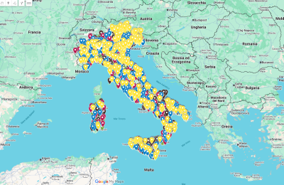 La mappa italiana per riparazione, donazione e smaltimento di vestiti e scarpe